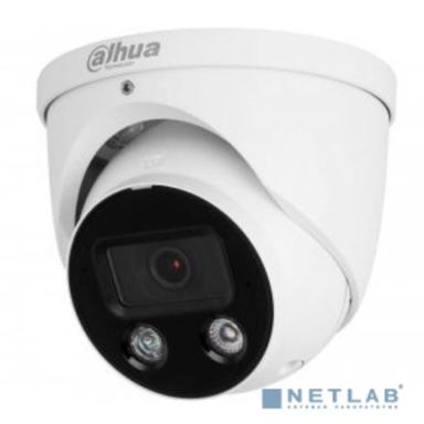 DAHUA DH-IPC-HDW3849HP-AS-PV-0280B-S4 Уличная турельная IP-видеокамера TiOC с ИИ и активным сдерживанием 8Мп, 1/2.8” CMOS, объектив 2.8мм, видеоаналитика, ИК 30м, LED 30м, IP67, металл