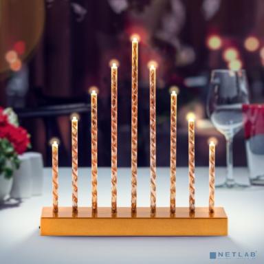 ЭРА Б0051935 Светодиодная новогодняя фигура ENGS-09 Свечи 9 LED
