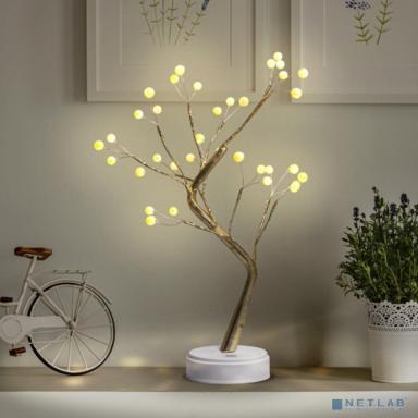 ЭРА Б0051949 Светодиодная новогодняя фигура EGNID-36W жемчужное дерево 36 LED