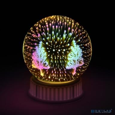 ЭРА Б0051950 Светодиодная новогодняя фигура ENGDS-14 Новогодний лес 6 LED