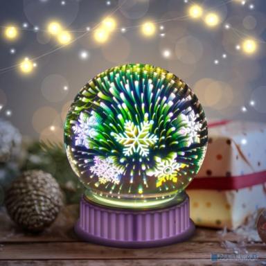 ЭРА Б0051951 Светодиодная новогодняя фигура ENGDS-15 Снежинки 6 LED 