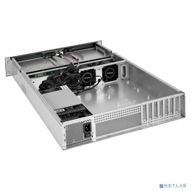 Exegate EX295862RUS Серверный корпус ExeGate Pro 2U660-HS08 <RM 19", высота 2U, глубина 660, БП 2U-600ADS, 8xHotSwap, USB>