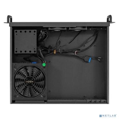 Exegate EX295925RUS Серверный корпус ExeGate Pro 2U380-03 <RM 19", высота 2U, глубина 380, БП 600RADS, USB3.0>