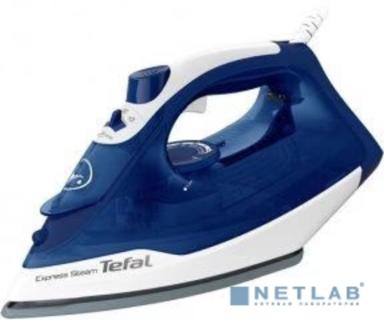TEFAL FV2838E0 Утюг, 2400Вт, 160г, белый/синий