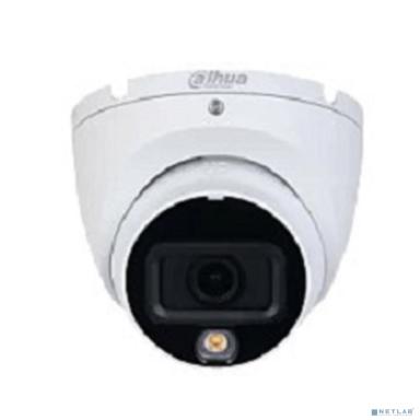DAHUA DH-HAC-HDW1200TLMP-IL-A-0280B-S6 Уличная турельная HDCVI-видеокамера с интеллектуальной двойной подсветкой 2Мп, объектив 2.8мм, ИК 20м, LED 20м, IP67, корпус: металл
