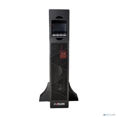 Ермак ИБП Онлайн стоечный 2U, 1000 ВА/1000 Вт, 8xIEC C13, USB, RS-232, 3х9Ач (СБП ЕРМАК 220-220.1-96-Р)