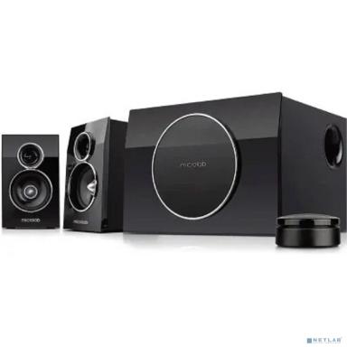 MICROLAB M-310BT черный {35 Вт (сабвуфер 15 Вт, сателлит 10 Вт *2), Гармонические искажения: < 0,5% 1 Вт 1 кГц, Частотная характеристика: 30 Гц - 20 кГц,}