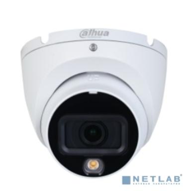 DAHUA DH-HAC-HDW1500TLMP-IL-A-0360B-S2 Уличная турельная HDCVI-видеокамера с интеллектуальной двойной подсветкой 5Мп, объектив 3.6мм, ИК 20м, LED 20м, IP67, корпус: металл