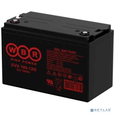 WBR Батарея Тяговый аккумулятор EVX100-12G (12V/100 Ач)