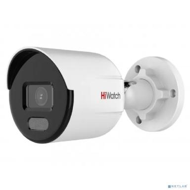 HiWatch DS-I250L(C) (2.8mm) 2Мп Видеокамера IP уличная цилиндрическая IP-камера с LED-подсветкой до 30м и технологией ColorVu, 1/2.8'