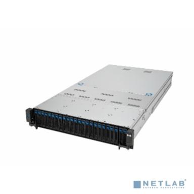 Серверная платформа/ ASUS RS720A-E12-RS24U, 2U, 2xSP5 (LGA 6096) EPYC 9004 (400W), 24 DIMM DDR5, 24=16NVMe + 8NVMe/SATA/SAS*,Up to 9 PCIe Gen5 slots + 1 x internal RAID slot (+-1 x OCP3.0), 24 x 2.5"