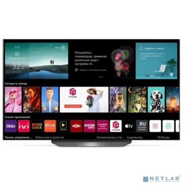 LG 65" OLED65B3RLA.ARUB черный/серебристый {Ultra HD 120Hz DVB-T DVB-T2 DVB-C DVB-S DVB-S2 USB WiFi Smart TV}