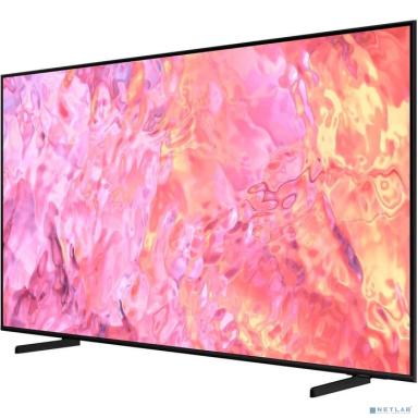 Samsung 75" QE75Q60CAUXRU Q черный {Ultra HD 60Hz DVB-T2 DVB-C DVB-S2 USB WiFi Smart TV (RUS)}