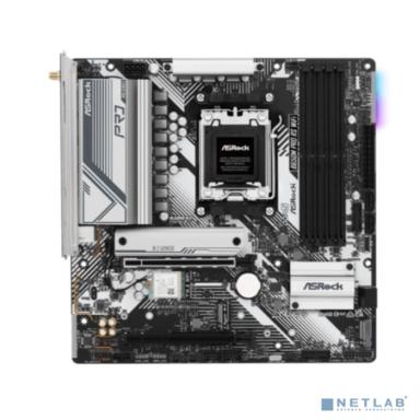 ASRock B650M PRO RS WIFI, Socket AM5, AMD B650, 4xDDR5-5200, HDMI+DP, 2xPCI-Ex16, 4xSATA3(RAID 0/1/10), 3xM.2, 8 Ch Audio, 1x2.5GLan, WiFi, (4+4)xUSB2.0, (3+4)xUSB3.2, (1+1)xUSB3.2 Type-C™, mATX, RTL,