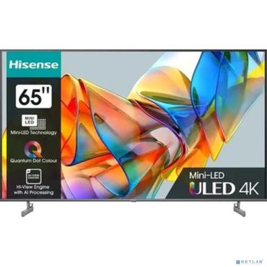 Hisense 65" 65U6KQ темно-серый 4K Ultra HD 60Hz DVB-T DVB-T2 DVB-C DVB-S DVB-S2 USB WiFi Smart TV