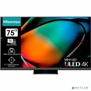 Hisense 75" 75U8KQ темно-серый 4K Ultra HD 120Hz DVB-T DVB-T2 DVB-C DVB-S DVB-S2 USB WiFi Smart TV