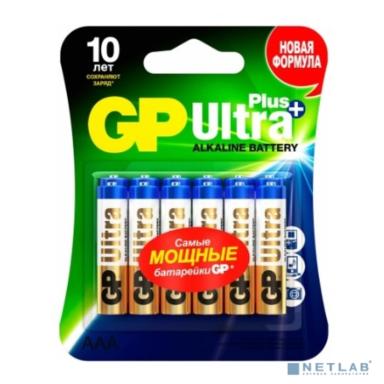 Алкалиновые батарейки GP Ultra Plus Alkaline 24А AАA - 12 шт. на блистере (12 шт.)
