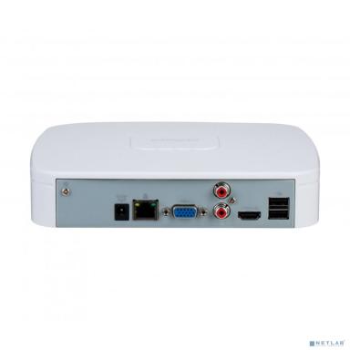 DAHUA DHI-NVR4108-4KS3 8-канальный IP-видеорегистратор 4K и H.265+, входящий поток до 80Мбит/с, 1 SATA III до 20Тбайт