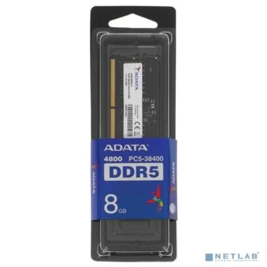 DDR5 ADATA 8GB DDR5-4800 AD5S48008G-S, CL40, 1.1V SO-DIMM