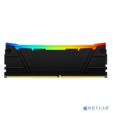 Память оперативная/ Kingston 128GB 3600MT/s DDR4 CL18 DIMM (Kit of 4) FURY Renegade RGB