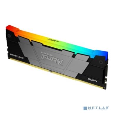 Память оперативная/ Kingston 64GB3600MT/s DDR4 CL16DIMM (Kit of4)1Gx8 FURYRenegadeRGB