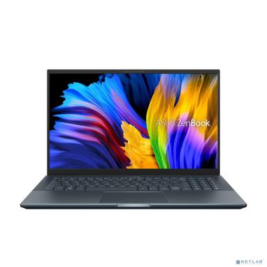 ASUS Zenbook Pro 15 UM535QA-KS241 [90NB0UK1-M00BN0] Pine Gray 15.6" {FullHD Touch Ryzen 7 5800H/16Gb/1Tb SSD//DOS}