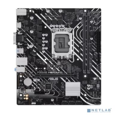 ASUS PRIME H610M-D (Socket 1700, mATX, 2xDDR5(96GB), VGA/HDMI 2.1, 1xPCIe 4.0x16/1xPCIe 3.0, 1xLAN, 4xSATA 6Gb/s, 1xM.2, 2xUSB 3.2, 4xUSB 2.0, 1xPS/2)