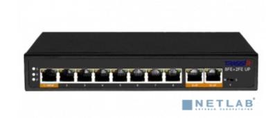 TRASSIR TR-NS1110-120-8POE Коммутатор неуправляемый с 8 PoE портами (10/100 Мбит/с Base-TX PoE port), 2 PoE портами (10/100 Мбит/с (Base-TX))