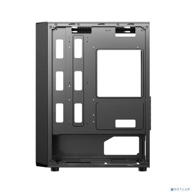 1STPLAYER FD3-M Black / mATX / 4x120mm LED fans / FD3-M-BK-4F1