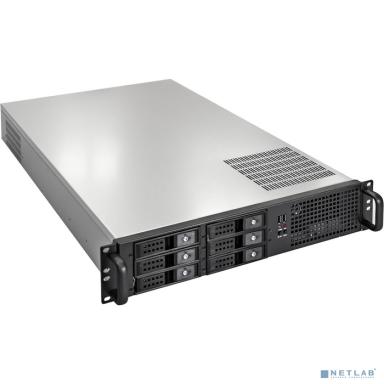 Exegate EX296236RUS Серверная платформа ExeGate Pro 2U660-HS06 <RM 19", высота 2U, глубина 660, Redundant БП Chicony 2x550W, 6xHotSwap, USB>