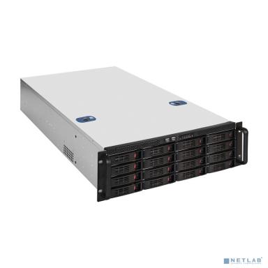 Exegate EX296382RUS Серверный корпус ExeGate Pro 3U660-HS16 <RM 19", высота 3U, глубина 660, БП 2U-1000ADS,16xHotSwap, USB>