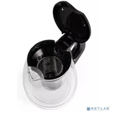 Чайный набор Kitfort КТ-6179 2л. 1500Вт черный (корпус: стекло)