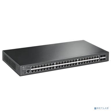 TP-Link SG3452 Управляемый коммутатор JetStream 2-го уровня с 48 гигабитными портами RJ45 и 4 портами SFP