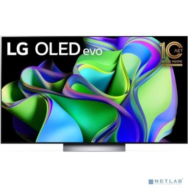 LG 77" OLED77C3RLA.ARUB темно-серый/серебристый {Ultra HD 120Hz DVB-T DVB-T2 DVB-C DVB-S2 USB WiFi Smart TV}
