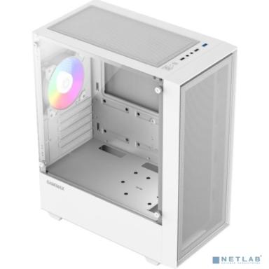 Gamemax STORM WH mATX case, white, w/o psu, w/1xUSB3.0+2xUSB2.0, Combo Audio, w/1x12cm FRGB rear fan (FN-AF12X)