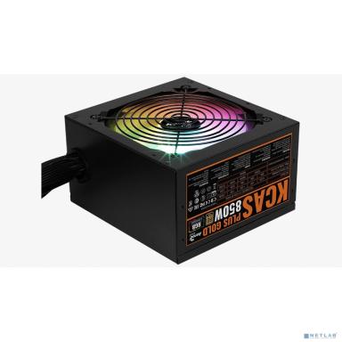 БП Aerocool KCAS PLUS GOLD 850W <80+Gold, ATX v2.52, 20+4P, 4+4P x2, PCIe 6+2P x3, PATA x4, SATA x8>