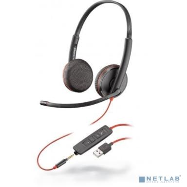 Plantronics 209747-22 Проводная гарнитура BlackWire C3225 USB-A, SINGLE UNIT