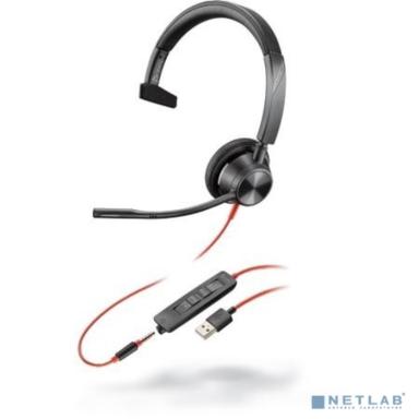 Plantronics 214014-01 Проводная гарнитура BlackWire BW3315-M USB-A