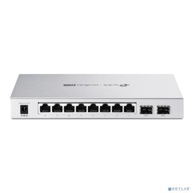 TP-Link S4500-8GP2F Коммутатор Omada Pro Smart с 8 гигабитными портами PoE+ и 2 портами SFP