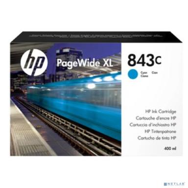 Картридж/ HP 843C 400-ml Cyan Ink Cartridge