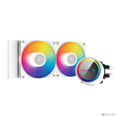 Кулер с водяным охлаждением Deepcool GAMMAXX L240 A-RGB WH