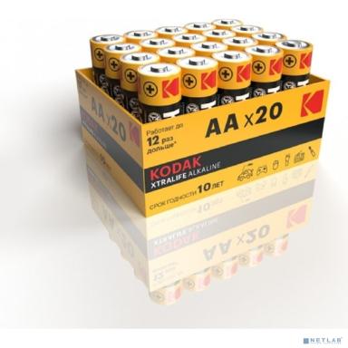 Kodak LR06-20 Bulk Xtralife Alkaline (20/360/21600) (20 шт. в уп-ке)