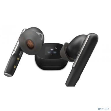 Poly 216065-01 Наушники Voyager Free 60+ Uc With Touchscreen Charge Case, Usb-A, (F60Tr, F60Tl,F60T,F60T, Cbf60+, Bt700), Black, Ww