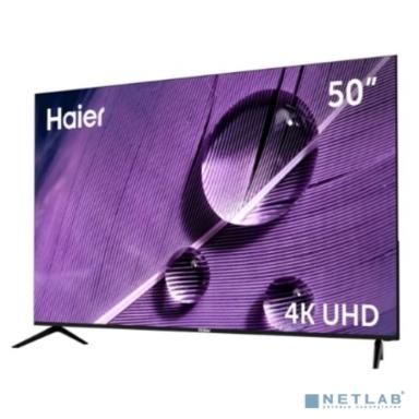 50" Телевизор HAIER Smart TV S1, 4K Ultra HD, черный, СМАРТ ТВ [DH1VLAD02RU]