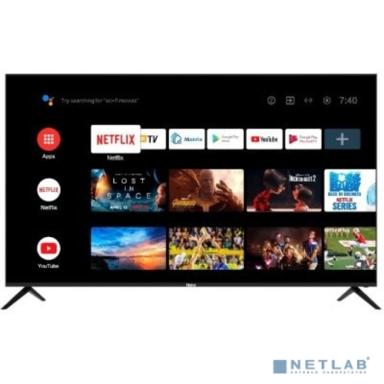 50" Телевизор HAIER Smart TV S1, 4K Ultra HD, черный, СМАРТ ТВ, Android [DH1VLED01RU]