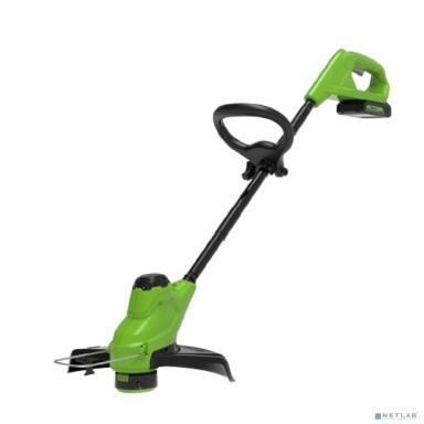 Greenworks G24LT25K2 Триммер аккумуляторный, 24V, 25 см,  с 1хАКБ 2Ач и ЗУ [2107207SARU]