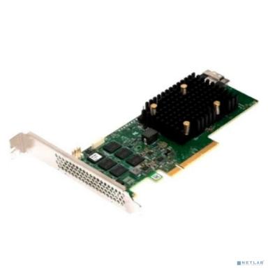 Broadcom 05-50077-03 Контроллер SAS LSI 9500-8i SGL 05-50077-03 PCIe v4 x8 LP, Tri-Mode SAS/SATA/NVMe 12G HBA, 8port(1*int SFF8654), 3808 IOC, RTL {5}