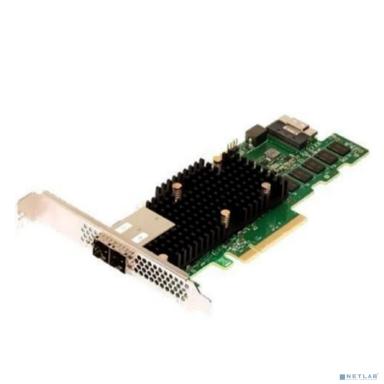 Broadcom 05-50076-00 Контроллер SAS LSI 9580-8I8E SGL (05-50076-00) MegaRAID PCIe 4.0 x8 LP, SAS/SATA/NVMe, RAID 0,1,5,6,10,50,60, 16port(1 * int SFF8654 + 2 * ext SFF8644