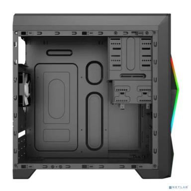Zircon Корпус Ares без БП (Midi Tower, Micro-ATX, Black, 1*USB3.0+2*USB2.0)
