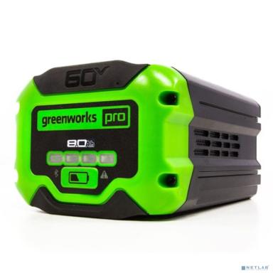 Greenworks Аккумулятор G60B8, {60V, 8 Ач} [2954507]